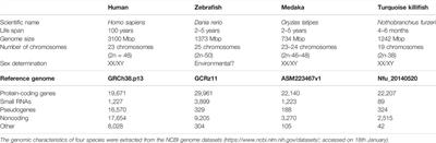 The Utility of Small Fishes for the <mark class="highlighted">Genetic Study</mark> of Human Age-Related Disorders